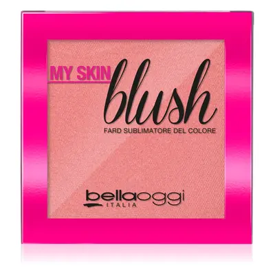 bellaoggi My Skin Blush púderes arcpír árnyalat Oh My Blush! 4.5 g