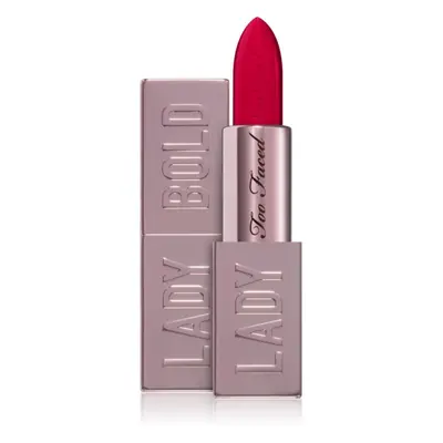 Too Faced Lady Bold Cream Lipstick krémes rúzs a hosszan tartó hatásért árnyalat Hopelessly Devo