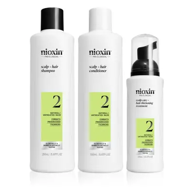 Nioxin System 2 ajándékszett a ritkuló hajra 3 db