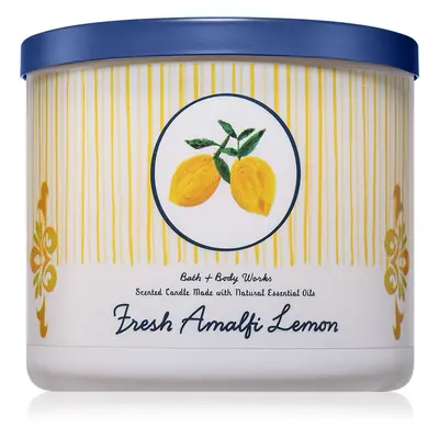 Bath & Body Works Fresh Amalfi Lemon illatgyertya 411 g