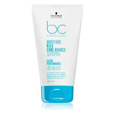 Schwarzkopf Professional BC Bonacure Moisture Kick krém a hullámos és göndör hajra 150 ml