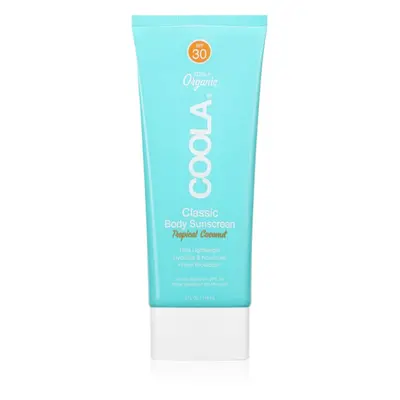 Coola Tropical Coconut napozó testkrém SPF 30 148 ml