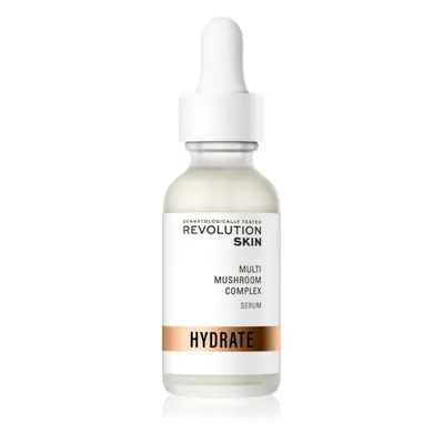 Revolution Skincare Hydrate Multi Mushroom Complex mélyen tápláló és hidratáló szérum az élénk b