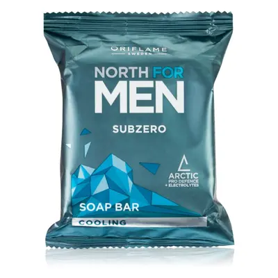 Oriflame North for Men Subzero tisztító kemény szappan 100 g