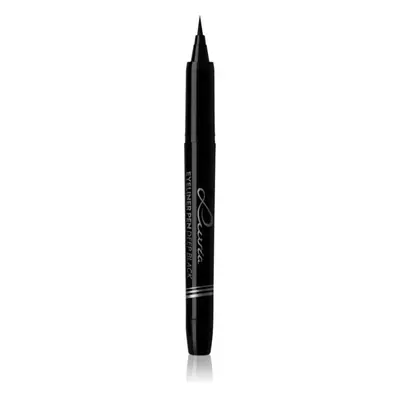 Luvia Cosmetics Eyeliner Pen vízálló szemhéjtus matt hatással árnyalat Deep Black 1 ml