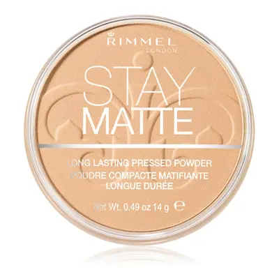 Rimmel Stay Matte púder árnyalat 006 Warm Beige 14 g