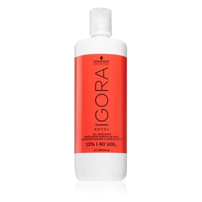 Schwarzkopf Professional IGORA Royal színelőhívó emulzió 12% 40 Vol. 12% / 40 Vol. 1000 ml