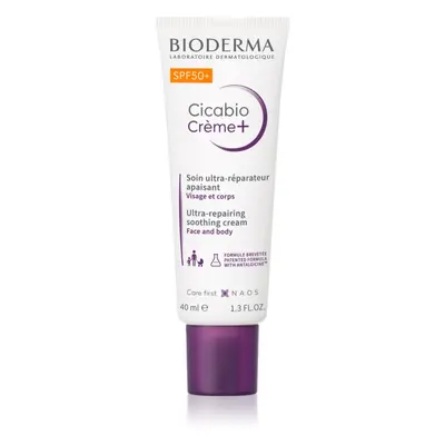 Bioderma Cicabio arckrém SPF 50+ 40x0 ml