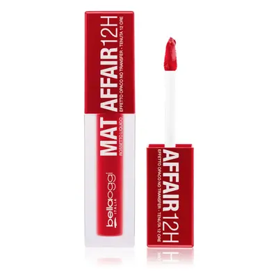 bellaoggi Mat Affair Liquid Lipstick mattító folyékony rúzs árnyalat Red Affair 4.4 ml