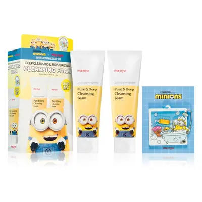 ma:nyo Minions Pure & Deep Cleansing Foam Duo Set ajándékszett (a bőr tökéletes tisztításához)