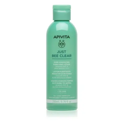 Apivita Just Bee Clear Pore Minimizing Lotion pórusösszehúzó ápolás a fekete pontok ellen 200x1 