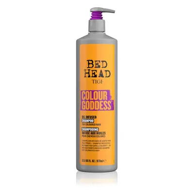 TIGI Bed Head Colour Goddess olaj sampon festett vagy melírozott hajra 970 ml