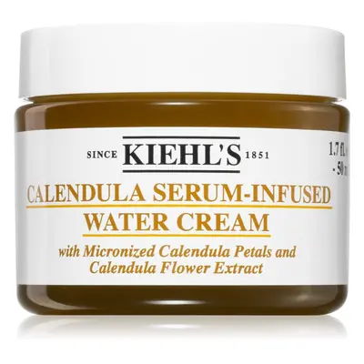 Kiehl's Calendula Serum-Infused Water Cream könnyű hidratáló nappali krém minden bőrtípusra, bel