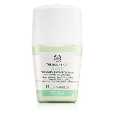 The Body Shop Aloe Deodorant Roll On illatmentes golyós dezodor roll-on 50 ml