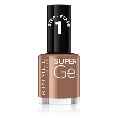 Rimmel Super Gel géles körömlakk UV/LED lámpa használata nélkül árnyalat 099 Winners' Vibes 12 m