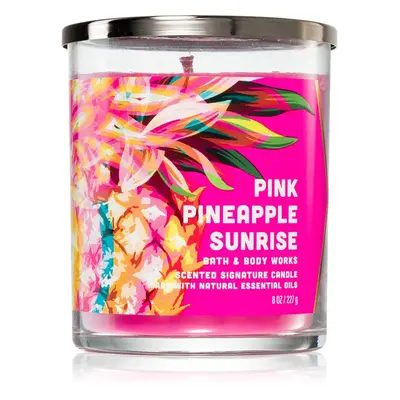 Bath & Body Works Pink Pineapple Sunrise illatgyertya 227 g