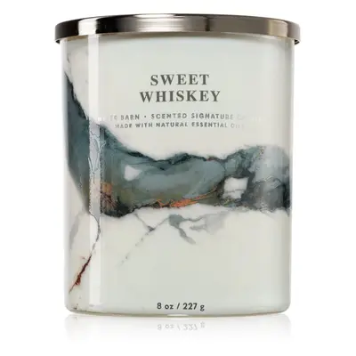 Bath & Body Works Sweet Whiskey illatgyertya 227 g