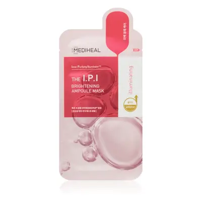 MEDIHEAL Ampoule Mask The I.P.I fehérítő gézmaszk tápláló hatással 27 ml