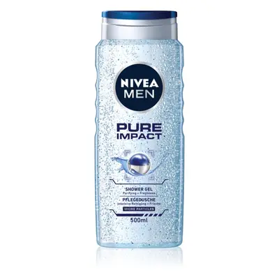 Nivea Men Pure Impact fürdőgél férfiaknak 500 ml