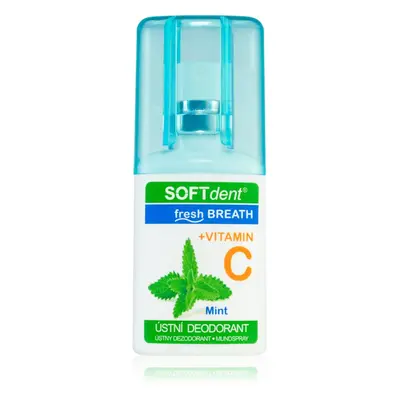 SOFTdent Fresh Mint szájvíz a hosszantartó friss lehelletért 20 ml