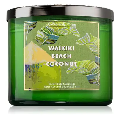 Bath & Body Works Waikiki Beach Coconut illatgyertya 411 g