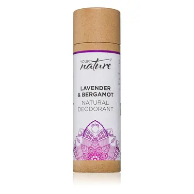 Your Nature Natural Deodorant izzadásgátló deo stift Lavender & Bergamot 70 g