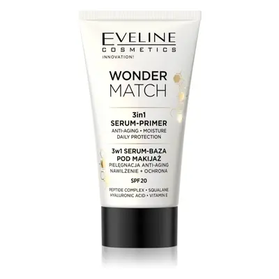 Eveline Cosmetics Wonder Match sminkalap a make-up alá 3 az 1-ben SPF 20 30 ml