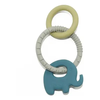 Petite&Mars Silicone teether rágóka Elefi 0 m+ 1 db