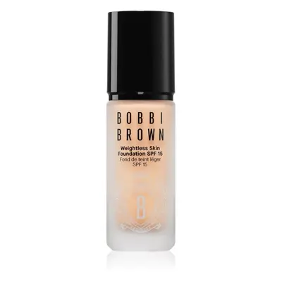 Bobbi Brown Weightless Skin Foundation SPF 15 Mini tartós matt alapozó hidratáló hatással árnyal