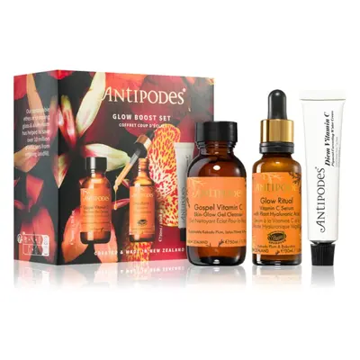 Antipodes Glow Boost Set szett(az élénk bőrért)