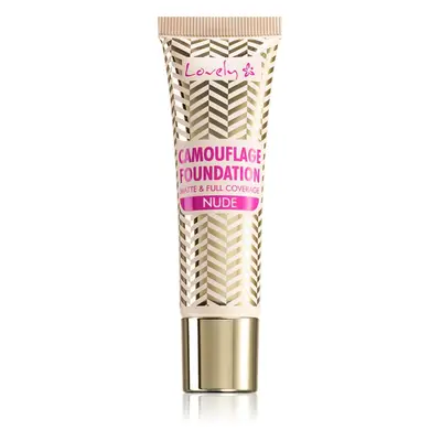 Lovely Camouflage Magas fedésű alapozó árnyalat Nude 25 g