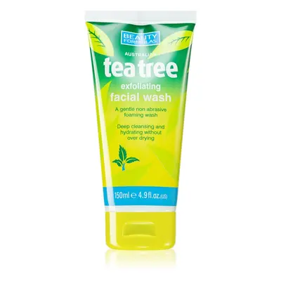 Beauty Formulas Tea Tree hidratáló tisztító gél 150 ml