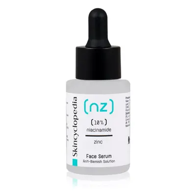 Skincyclopedia 10% Niacinamide Acid + Zinc bőr szérum problémás és pattanásos bőrre 30 ml