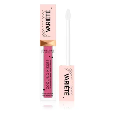 Eveline Cosmetics Variété Cooling Kisses hidratáló ajakfény hűsítő hatással árnyalat 06 Amazing 