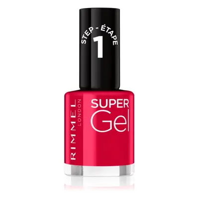 Rimmel Super Gel géles körömlakk UV/LED lámpa használata nélkül árnyalat 045 Flamenco Beach 12 m