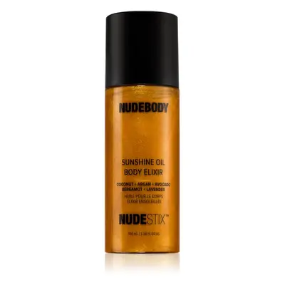 Nudestix Nudebody Sunshine Oil Body Elixir hidratáló testápoló olaj enyhe napbarnított hatással 