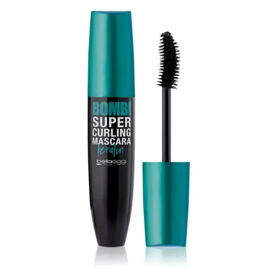 bellaoggi BOMB! Curling Mascara dúsító és göndörítő szempillaspirál árnyalat Real Black 12.5 ml