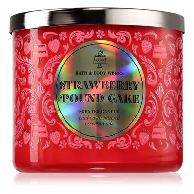 Bath & Body Works Strawberry Pound Cake illatgyertya 411 g