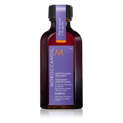 Moroccanoil Treatment Purple tápláló olaj szőke és ősz hajra 50 ml