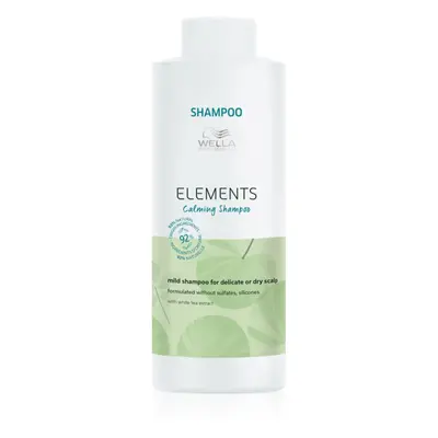 Wella Professionals Elements Calming nyugtató sampon érzékeny fejbőrre 1000 ml