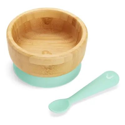 Munchkin Bambou Suction Bowl & Spoon etetőkészlet gyermekeknek 6 m+ 1 db