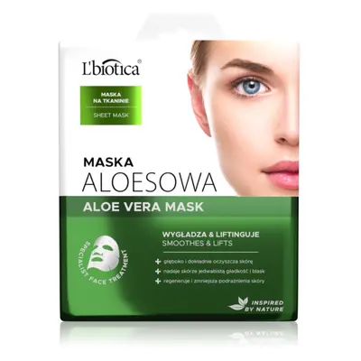 L’biotica Masks Aloe Vera arcmaszk regeneráló hatással 23 ml