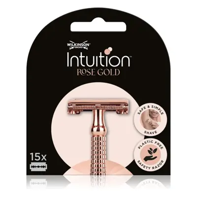 Wilkinson Sword Intuition Rose Gold Blades tartalék pengék 15 db