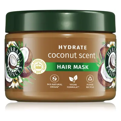 Herbal Essences Coconut Scent Hydrate haj maszk a táplálásért és hidratálásért 300 ml