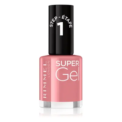 Rimmel Super Gel géles körömlakk UV/LED lámpa használata nélkül árnyalat 035 Pop Princess Pink 1