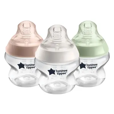 Tommee Tippee Natural Start Anti-Colic önsterilizáló cumisüveg Slow Flow 0m+ 3x150 ml