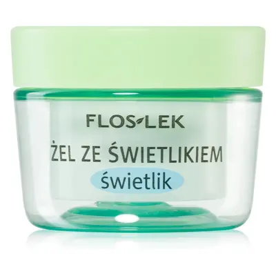 FlosLek Laboratorium Eye Care szemkörnyék ápoló gél orvosi szemvidítóval 10 g