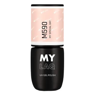 MYLAQ UV Gel Polish géles körömlakk árnyalat My Special Day 5 ml