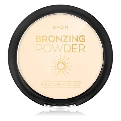 Avon Bronze & Glow bronzosító púder árnyalat Golden Bronze 13,5 g