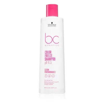 Schwarzkopf Professional BC Bonacure Color Freeze ápoló sampon festett hajra 500 ml